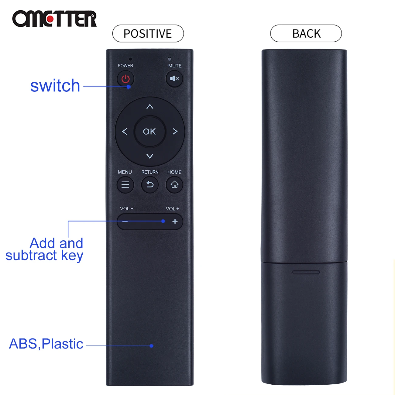 Remote Control Baru Cocok untuk True TV BT-012E-2 Set Top Box Controller