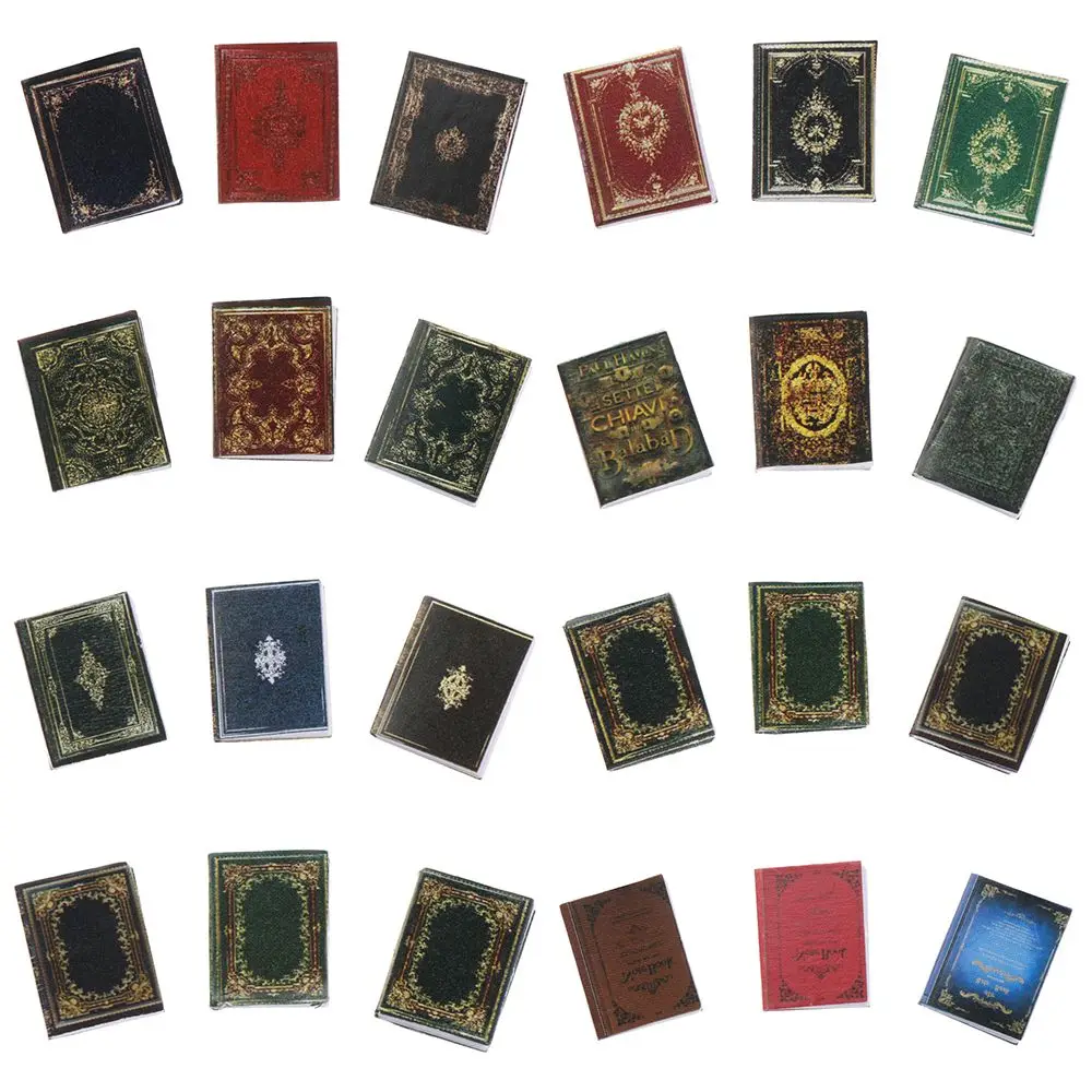 3ชิ้นโมเดลหนังสือจิ๋วขนาด1/12สามารถเปิดได้อุปกรณ์ในฉากบ้านตุ๊กตาอุปกรณ์เสริมตุ๊กตาของเล่นอุปกรณ์ประกอบฉากบ้านเล่น