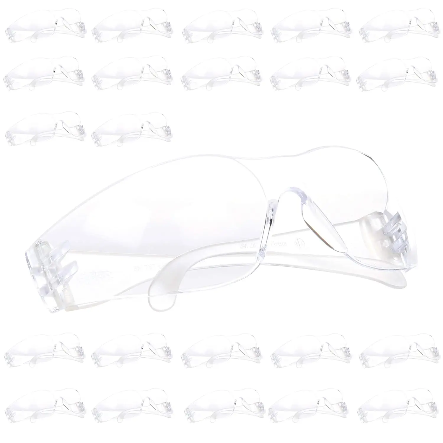 Safety Glasses, Virtua, 100/Pack, ANSI Z87, Unisex