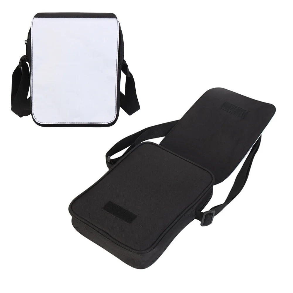 

Многоцветная модная сублимационная пустая сумка на плечо, маленькая пустая сумка через плечо из полиэстера для макияжа для теплопередачи с принтом