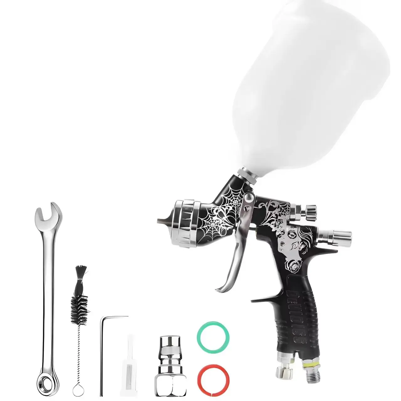 

Pro Lite Golden 1.3mm Nozzle Spray Gun Original 600cc Paint Gun