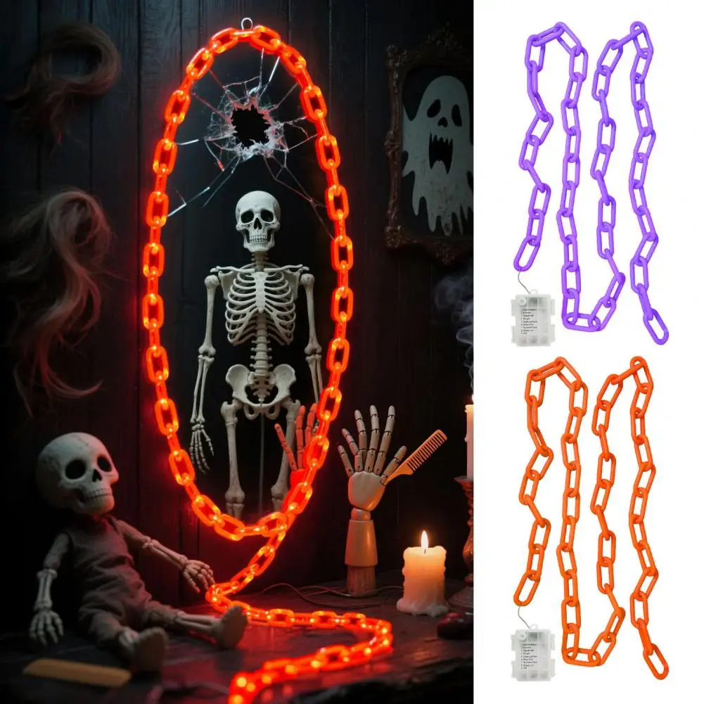 

Halloween Chain String Light Led Halloween Prop Chain Lights for Spooky Party Decorations Cosplay Accessories Halloween Party