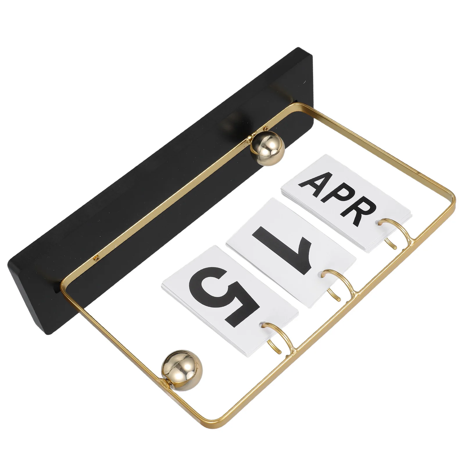 

Academic Year Calendar Handmade Perpetual Desk Blocks Countdown Wooden Desktop Flip Decoration Mini