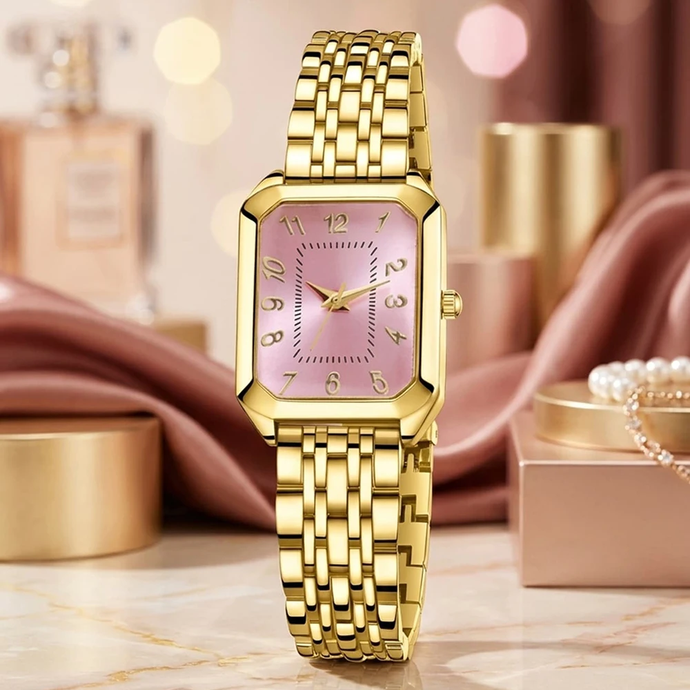 1Pcs Unisex Jewelry Watch Women's Wristwatch Accessories Gold Fashion Business Elegant Classic Exquisite Vintage Light Luxury Luxury Y2K Party Daily Wear Birthday Holiday Gift Vacation Perfect Gift Present