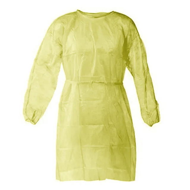 Unisex Wegwerp Beschermende Isolatie Kleding Anti-spugen Waterdicht Anti-olievlek Voedingsjurk Anti-condens Voedingspak 10 stuks