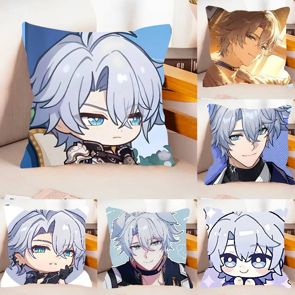 

Милый плюшевый чехол-подушка P-phainon Hsr-kawaii из мягкой ткани с двусторонним принтом, подарок для дома