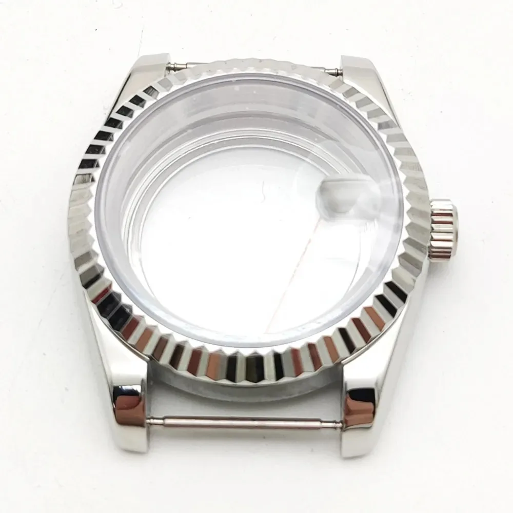 

Oyster log NH35 case 39mm stainless steel case sapphire glass Mod Seiko style movement parts