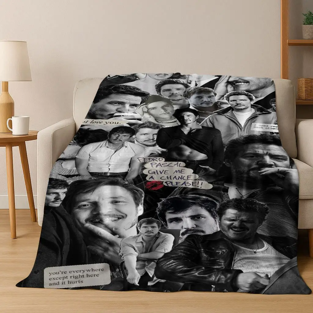 ثلاثية الأبعاد خوسيه بيدرو بالمسيدا باسكال ستار الفانيلا بطانية لينة بطانية دافئة لغرفة النوم غرفة المعيشة السرير السفر التخييم نزهة هدية #2