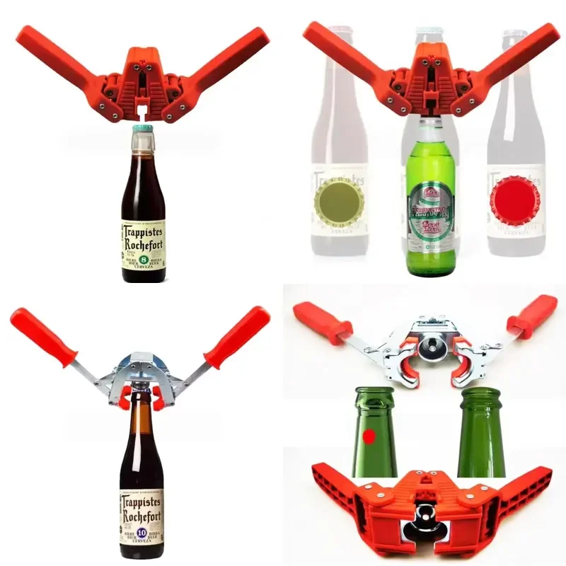 

Quality Twin Lever Manual Bottle Capper Tool Home Brewing Beverage Bottle Sealer Easy Operate Reusable Glass Bottles 1 Year