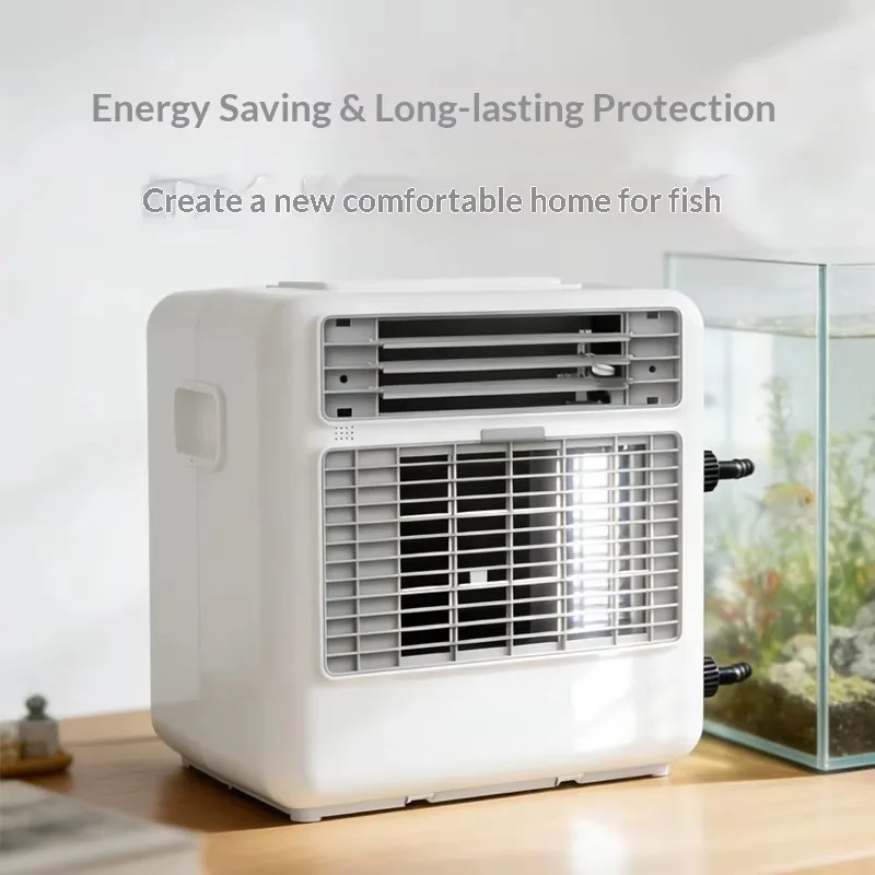 Aquarium Water Chiller for Fish Tank, Home Use Small Cooling System with Auto Constant Temperature, Mini Silent Energy Saving