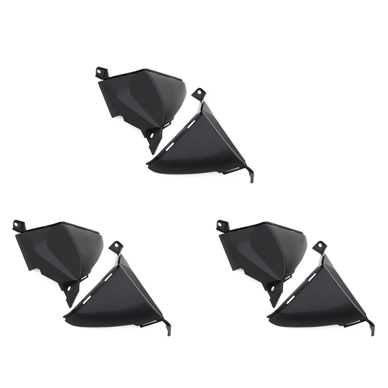 

6X Motorcycle Fairing Headlight Side Guard Fairing Cover Protection For Honda CBR600RR 2007 - 2012 CBR 600 RR