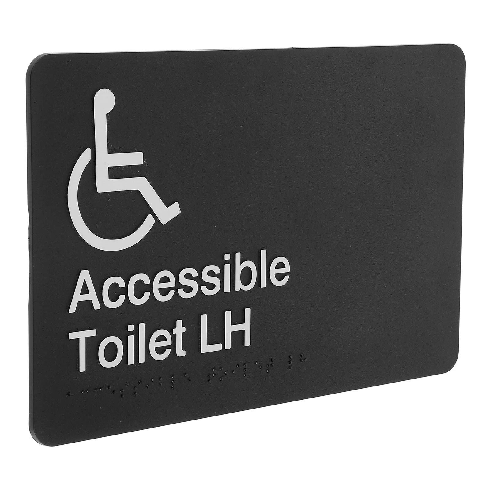 

Accessibility Signs Disabled Handicap Accessible Door Toilet Signage Public Black Entrance Office