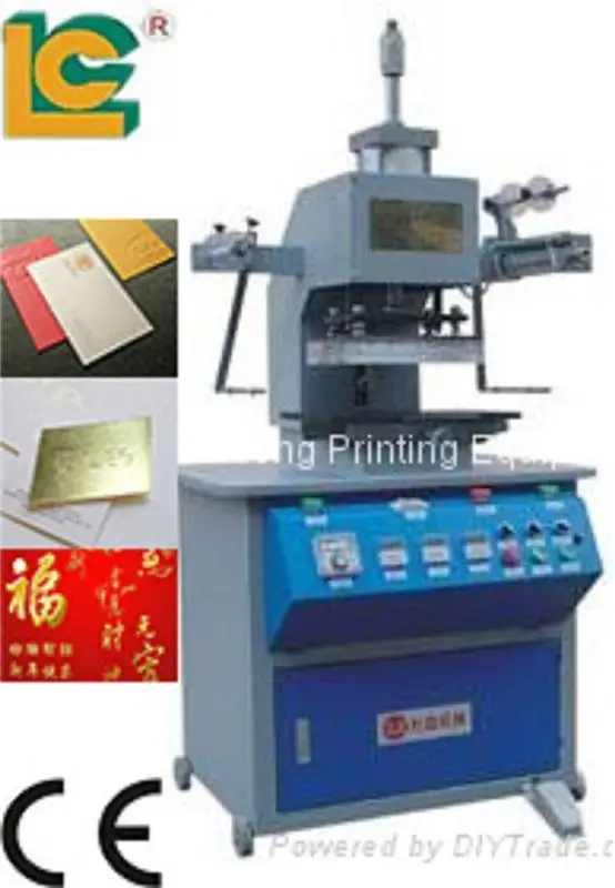 Large-Format Hot Foil Stamping Machine for Paper Bags & Leather | Auto Foil-Loading Gold Gilding Press