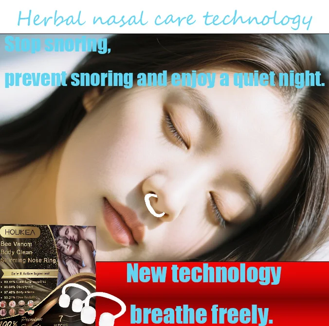 

Herbal nose care ring to relieve nose discomfort and itchy nose daily cleaning body care nasal suction