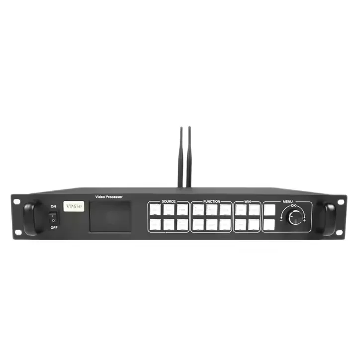 

Huidu LED Display Video Processor HD-VP630 Integrated Sending Card Supports 6 Network Ports Output LED Screen Controller