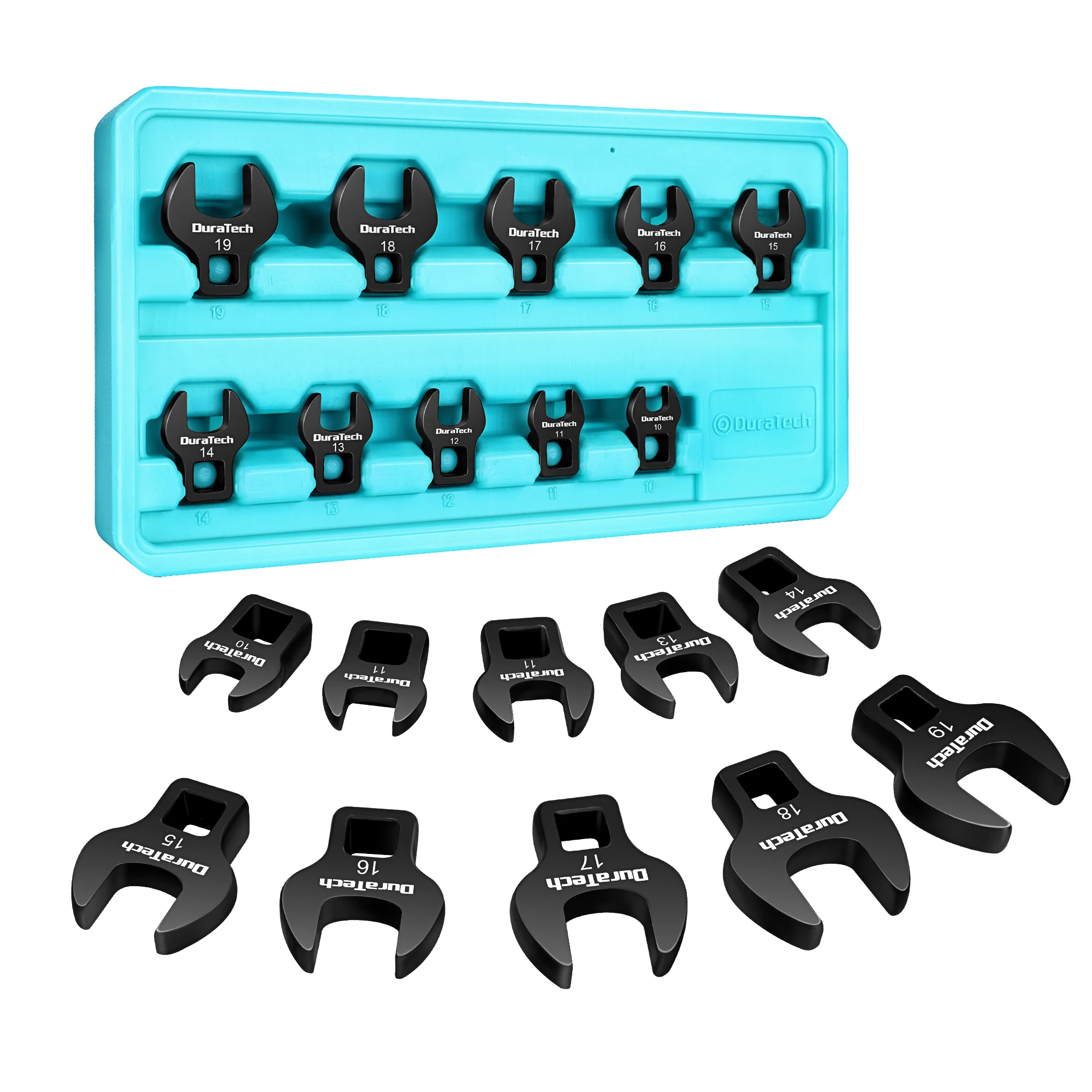 DURATECH Crows Foot Wrench Set 3/8