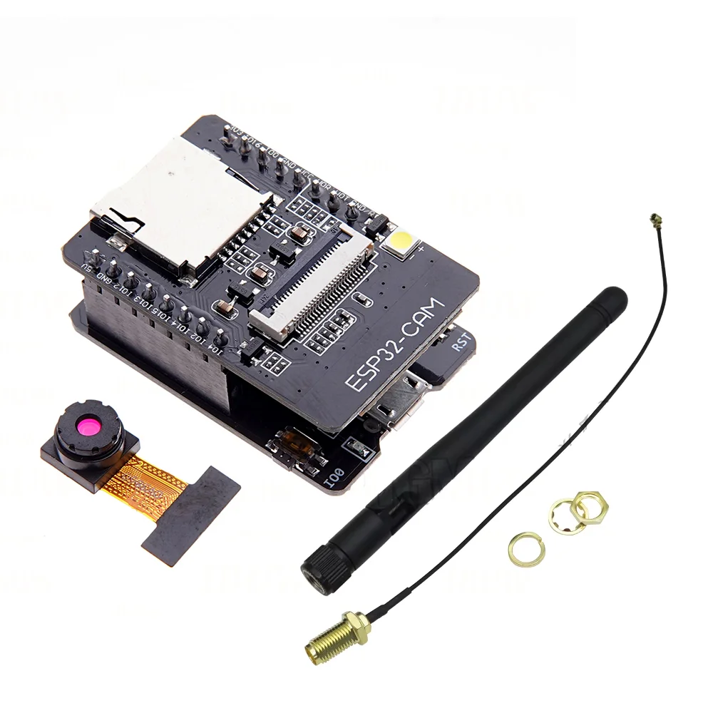 ESP32-CAM-MB ESP-32S WiFi Module Serial to WiFi Development Board 5V Bluetooth With  Camera Support Photo/Video Antenna