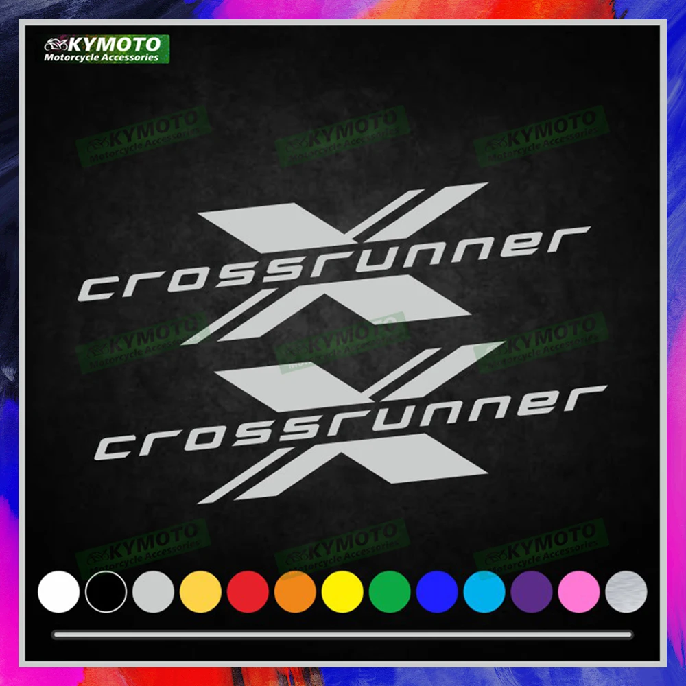 

For Honda X crossrunner Motorcycle Decal Fairing Windshield Decoration Helmet Fuel Tank Engine Logo Reflective Sticker