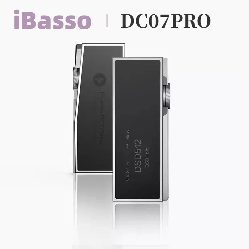 iBasso DC07PRO Portable Decoder HIFI Small tail DC07 PRO USB DAC 4pcs CS43131 Chip 3.5mm+4.4mm Earphones Power Amplifier IEM AMP