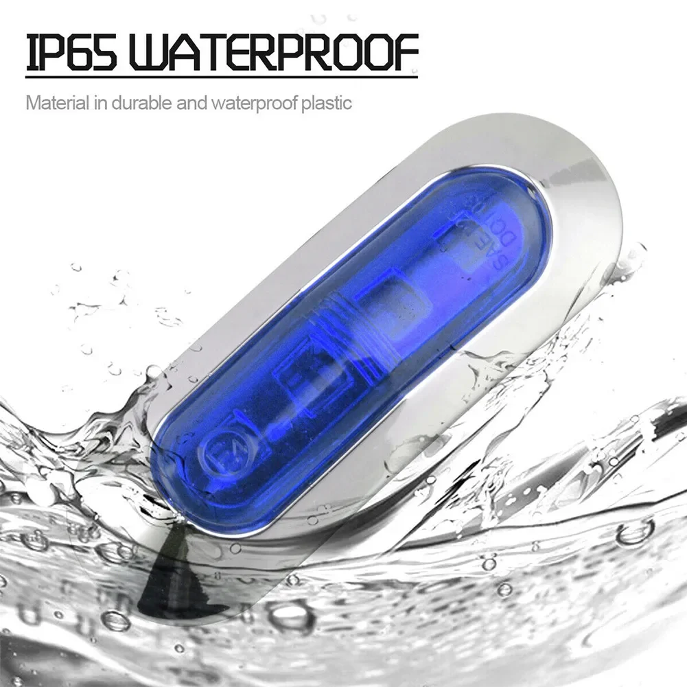 2-4 قطعة 12 فولت-24 فولت قارب الملاحة LED قارب أضواء الملاحة مقاوم للماء ل قارب اليخوت البحرية مصباح إشارة #2