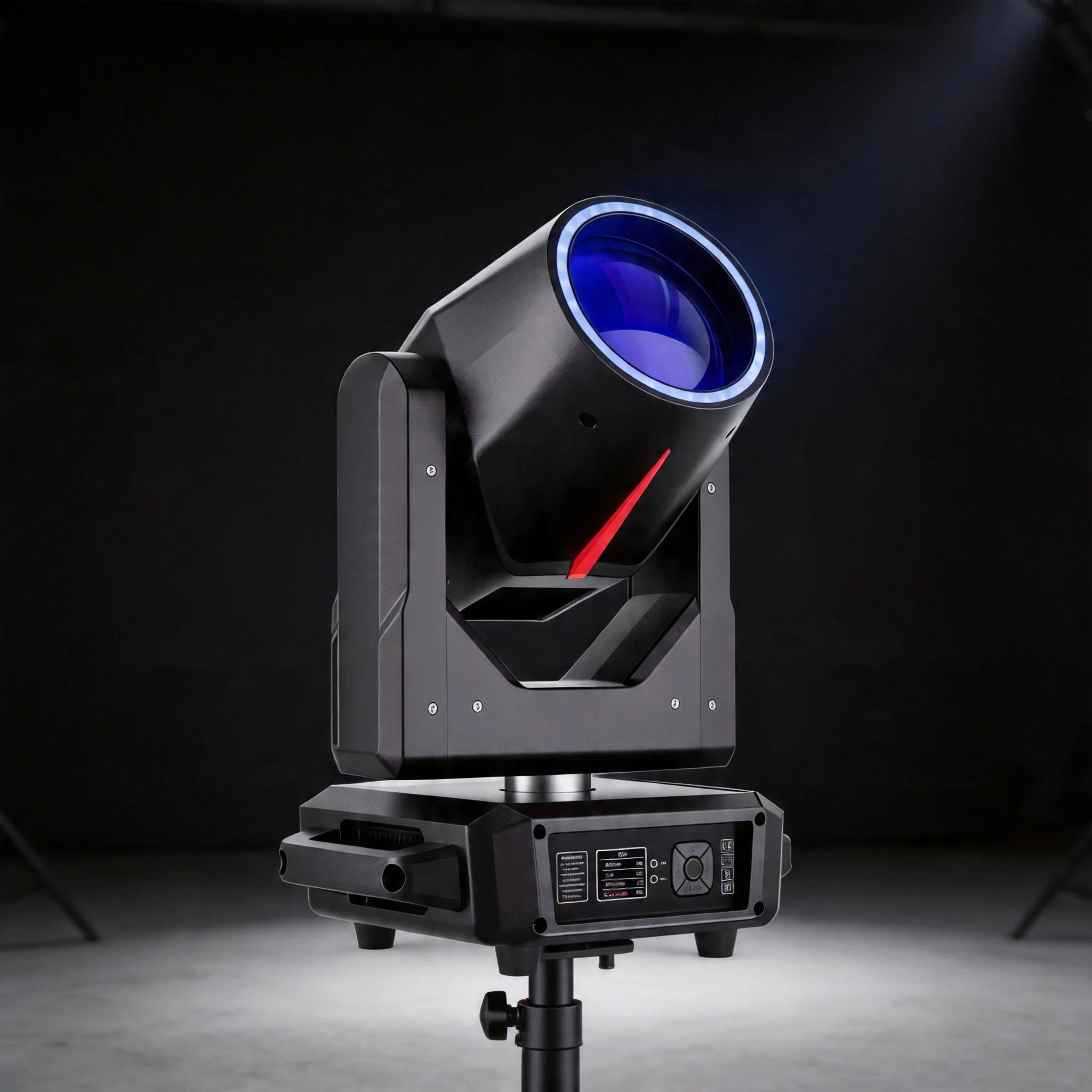 Projecteur à tête mobile 295W 14R Beam avec double prismes et 15 gobos, lumière d'effet DMX pour scène, mariage, concert, club, DJ
