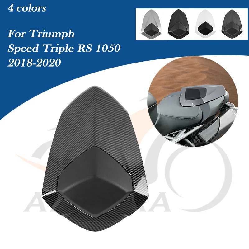 

RS1050 Motorcycle Rear Seat Solo Single Pillion Passenger Seat Fairing Cover For Triumph Speed Triple RS 1050 2018 2019 2020