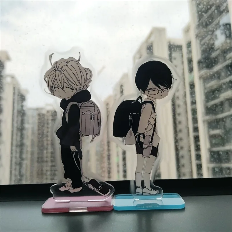 Doukyuusei Hikaru Kusakabe Rihito Sajou Anime Zweidimensionaler Cartoon-Desktop-Ständer, personalisiertes Acryl-Figurenmodell, Geschenk – Detail 2