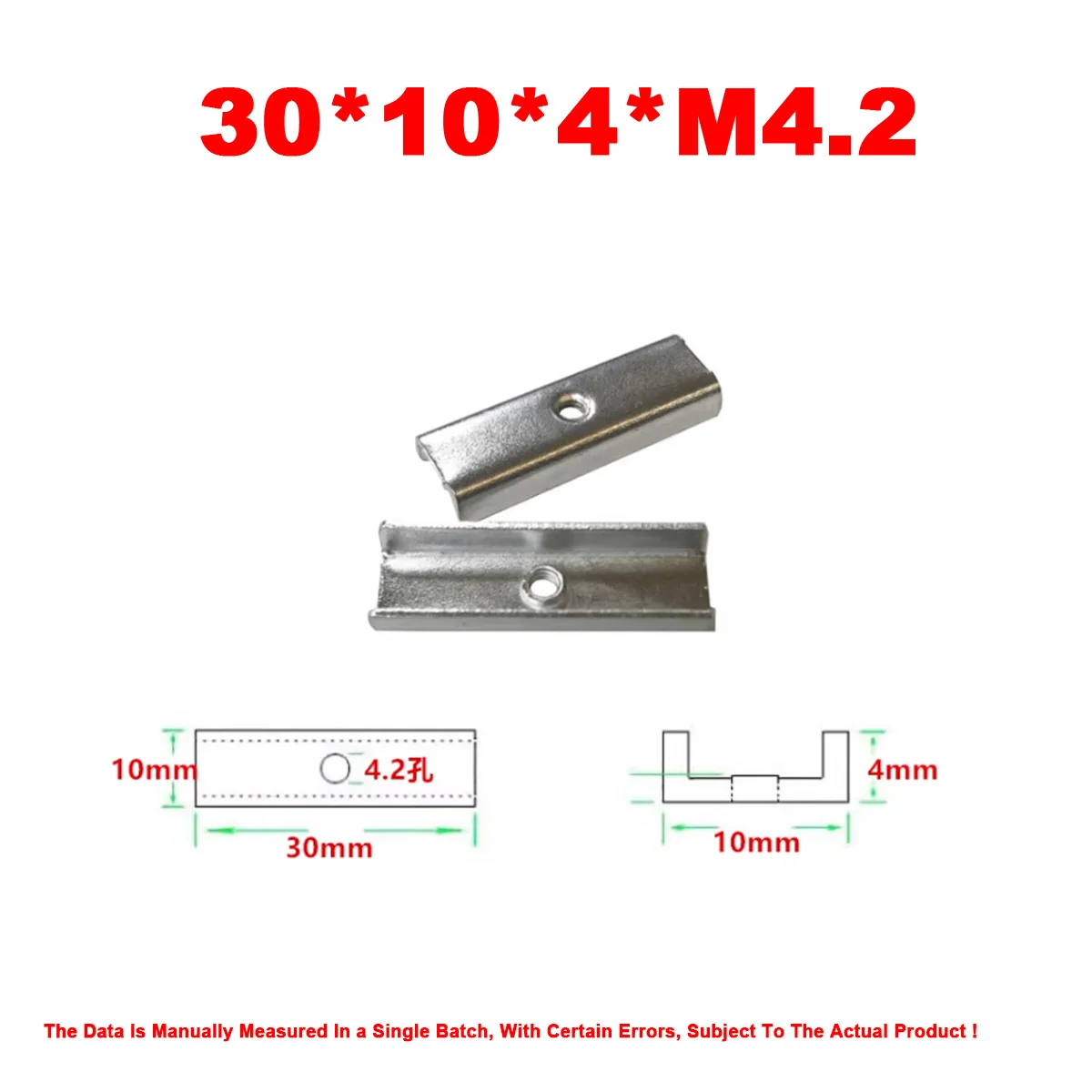 Variant: 20pcs 30X10X4XM4.2