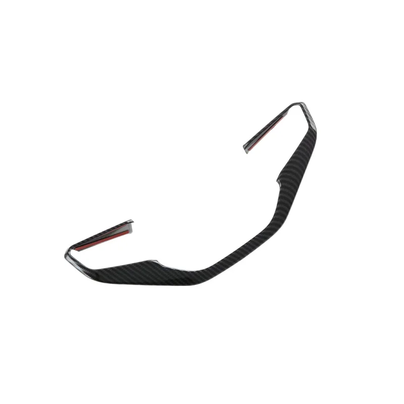 For MG4 MG 4 EV 2024 2023 2022 Carbon Fiber Style Steering Wheel Trim Cover Car Accessories