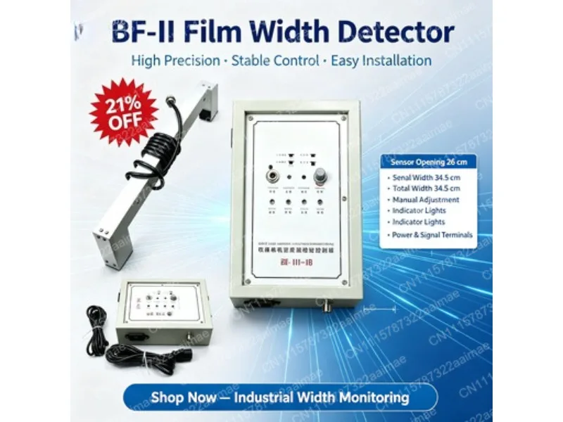High-Precision Blown Film Machine Air Replenishment Controller Width Monitoring Instrument