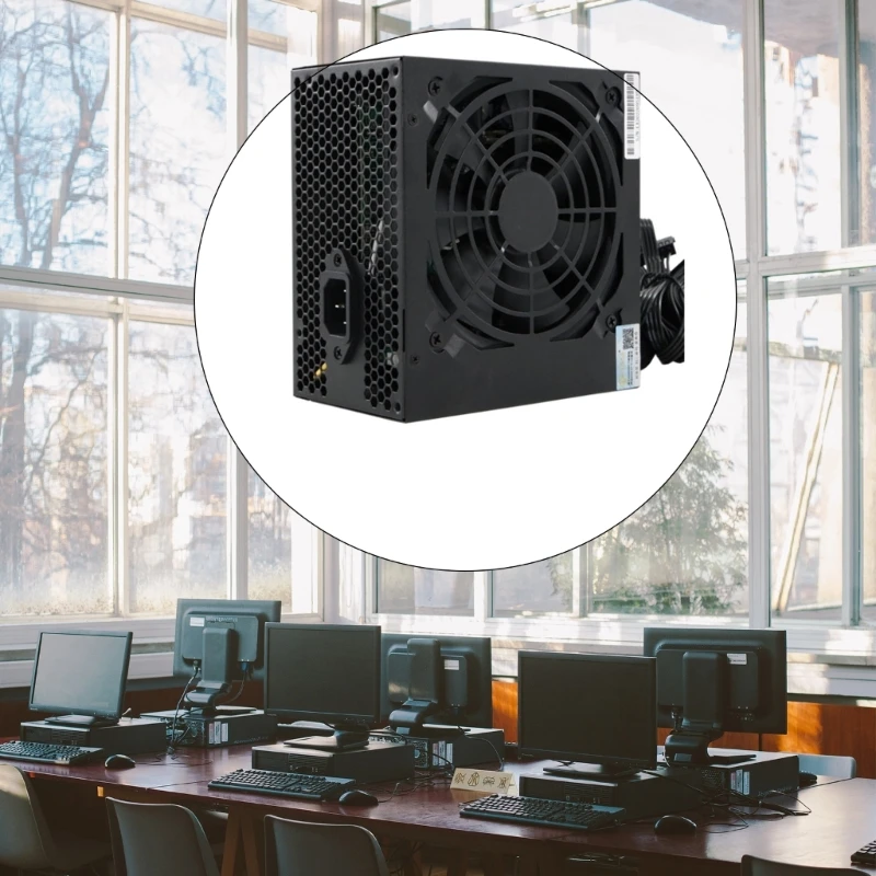 Fuente de alimentación Modular para PC, ventilador de 24 Pines, ATX, 12V, PSU, Rated-250W, 120mm, AC180-264V