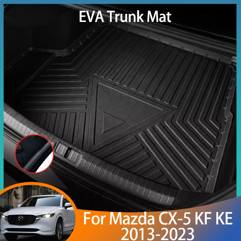 

For Mazda CX-5 CX5 CX 5 KF KE Accessories 2013-2023 2014 2022 Auto Trunk Mat Floor Tray Liner Cargo Boot Carpet Waterproof Car