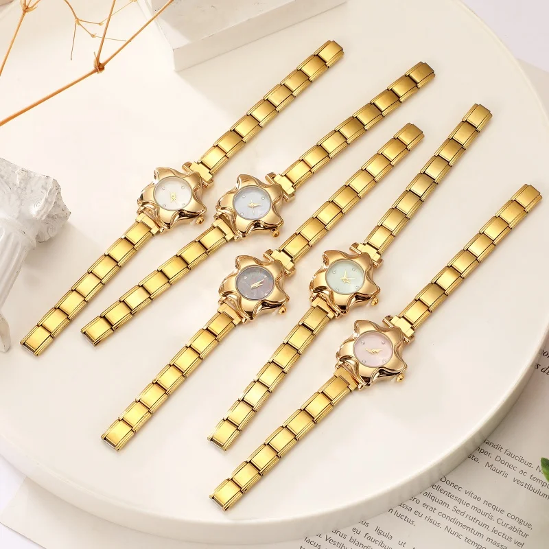 1PC Fashion Stainless Steel Ocean Series Seashell Starfish Watch Bracelet Bangle for Friend Birthday Men's Women's DIY Jewelrys view 5