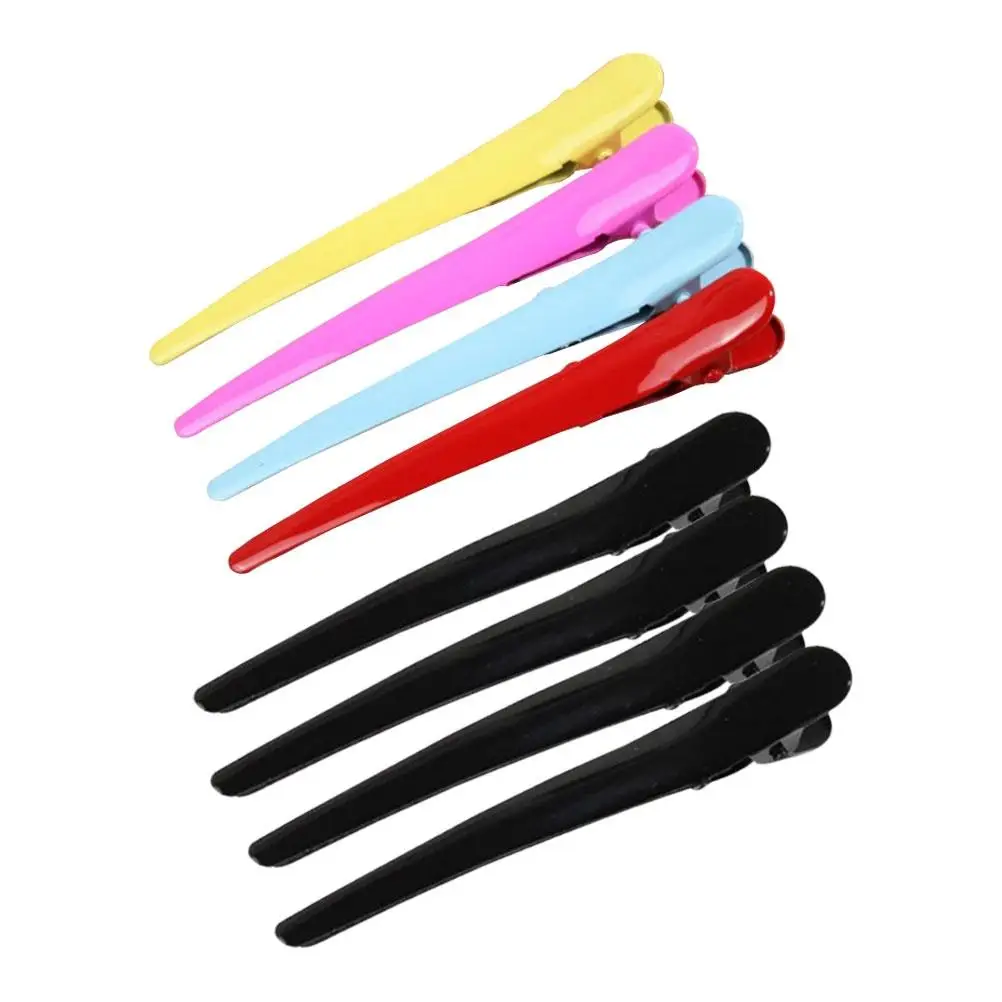 8 Pcs Alloy Alligator Clip Women Hairpins Barrettes Girls Women's Clips