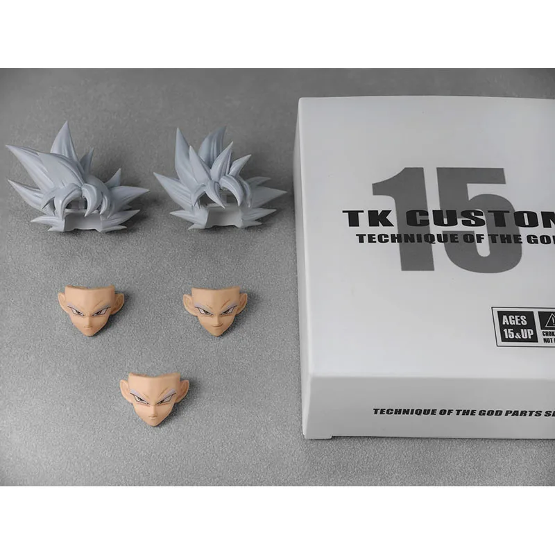 

Tk Custom Son Goku Head Sculpt Dragon Ball Ultra Instinct Goku Head Аксессуары Аниме Фигурка Модель Подарки Игрушки