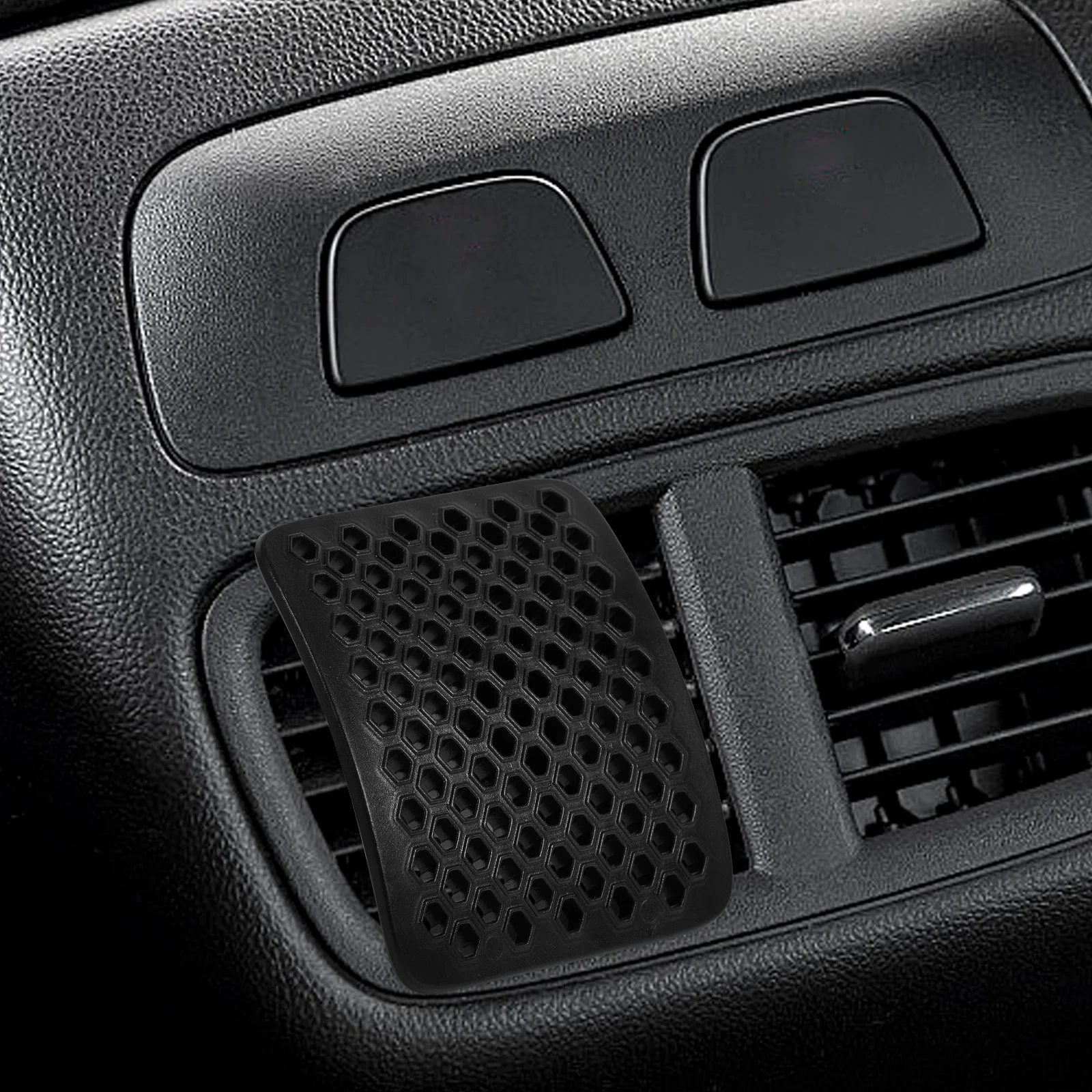 

Air Conditioner Deflector Vent Car Ac Windshield Outlet Black Baffle Small Size Universal Design Long Term Use Change Wind