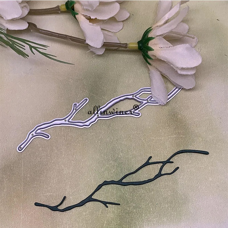 Branch strip decoration Metal Cutting Dies Stencils Die Cut for DIY Scrapbooking Album Paper Card Embossing