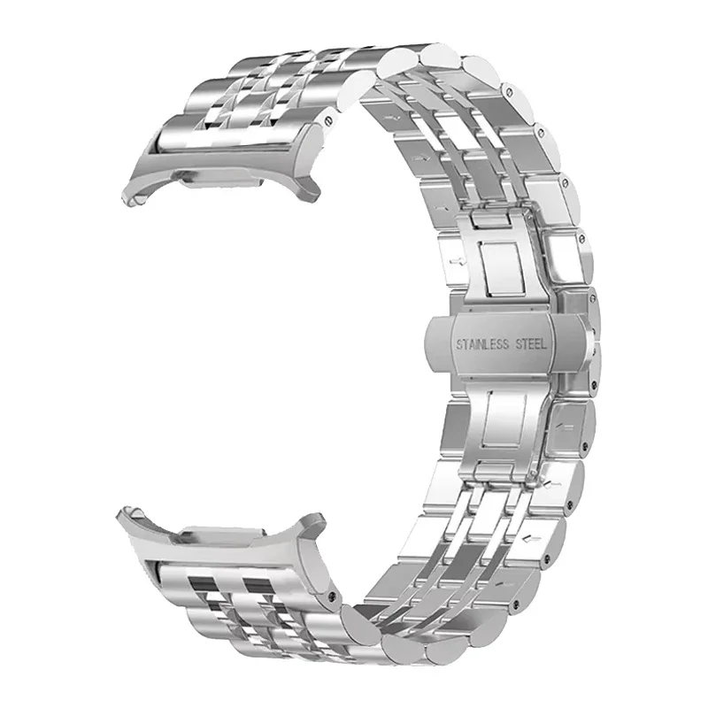 Stainless Steel Strap For Samsung Galaxy Watch Ultra2 2026 Luxury Metal Band For Galaxy Watch 9/8/8 Classic 40/44/46mm Correa