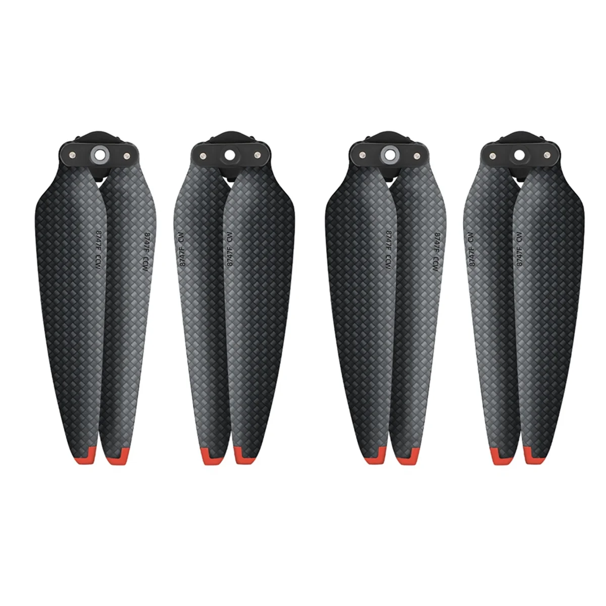 For AIR 3 Carbon Fiber Propeller 8747F Propeller Blade Quick Release High Strength Portable Drone Wing Accessories,4PCS