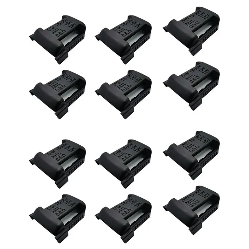 

ABUL-12Pcs Battery Mounts Battery Storage Rack Holder Protection Hanger For Box 18V 20V Battery