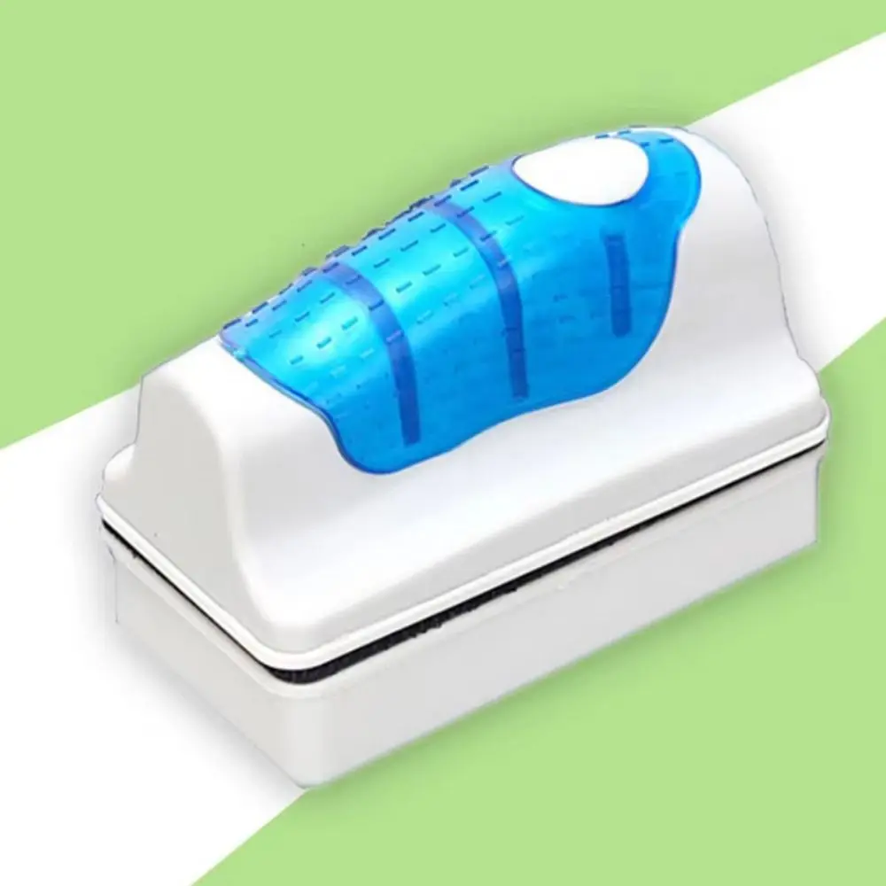 

Magnetic Aquarium Algae Scraper Ergonomic Handle Professional Fish Tank Floating Brush Double Side Fish Tank Wiping Brush Glass