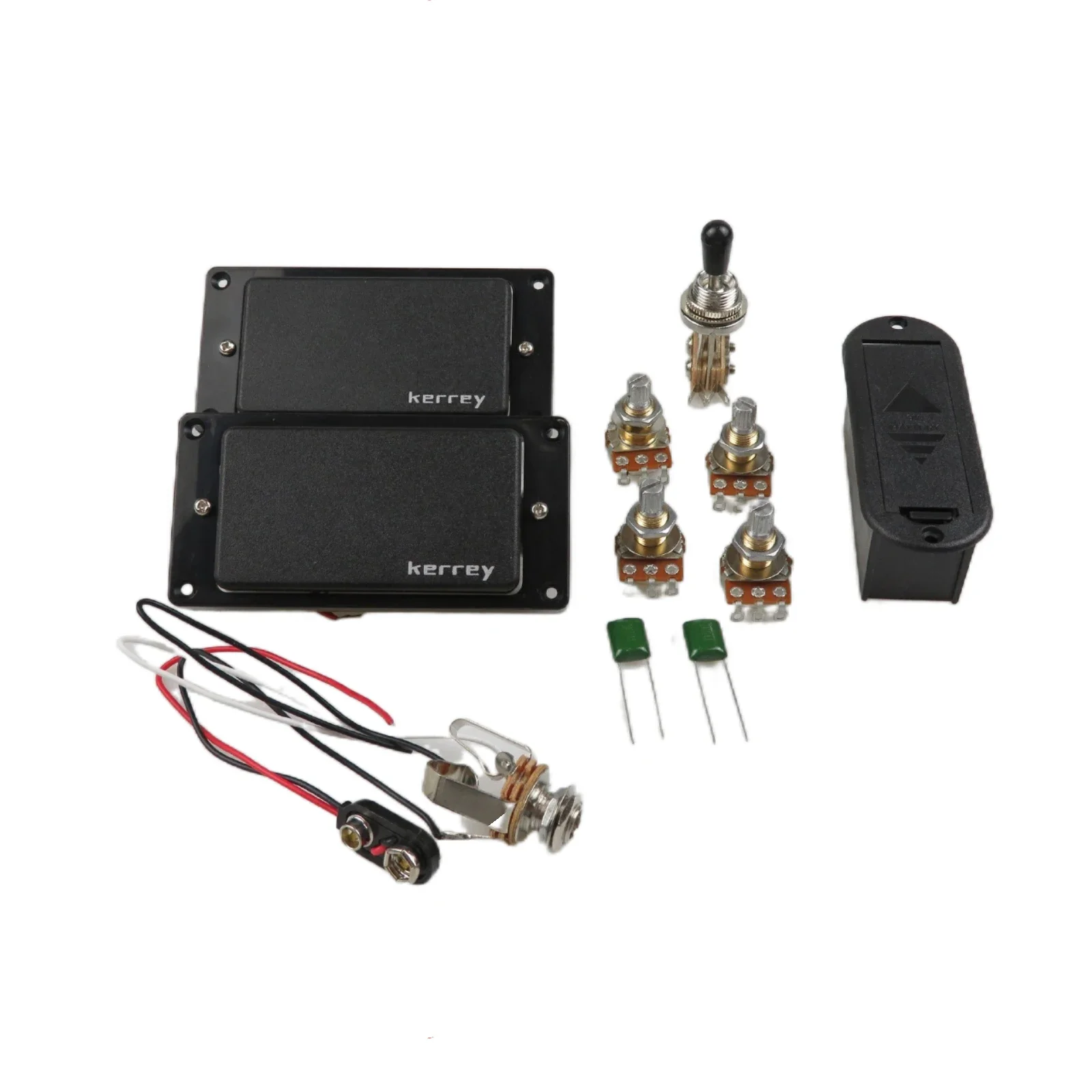Kerrey Active Pickups Guitar Pickup Humbucker Pickup Alnico V Neck And Bridge / With Potentiometer Accessory Set