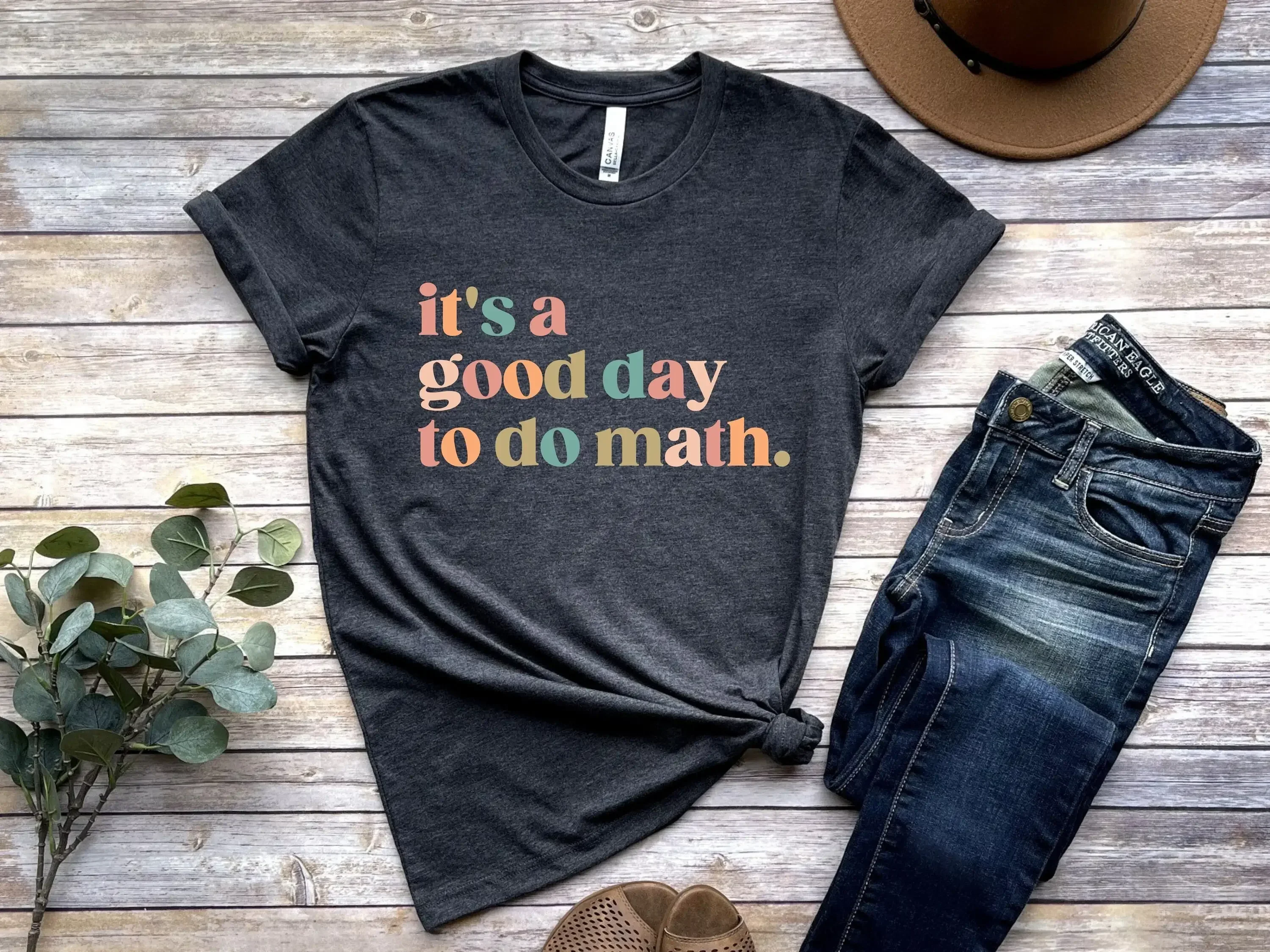 It s A Good Day To Do Math Funny T Shirt Teacher Appreciation Problem Solver Matching Mathematician