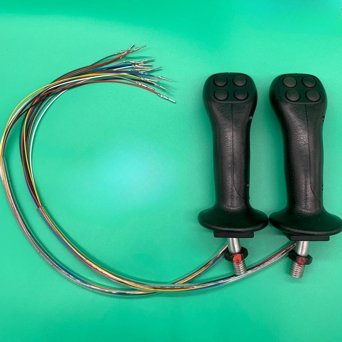 3/4/5 Buttons Joystick Multifunctional Control Lever Suitable for Kawasaki Zoomlion Forklift Accessories