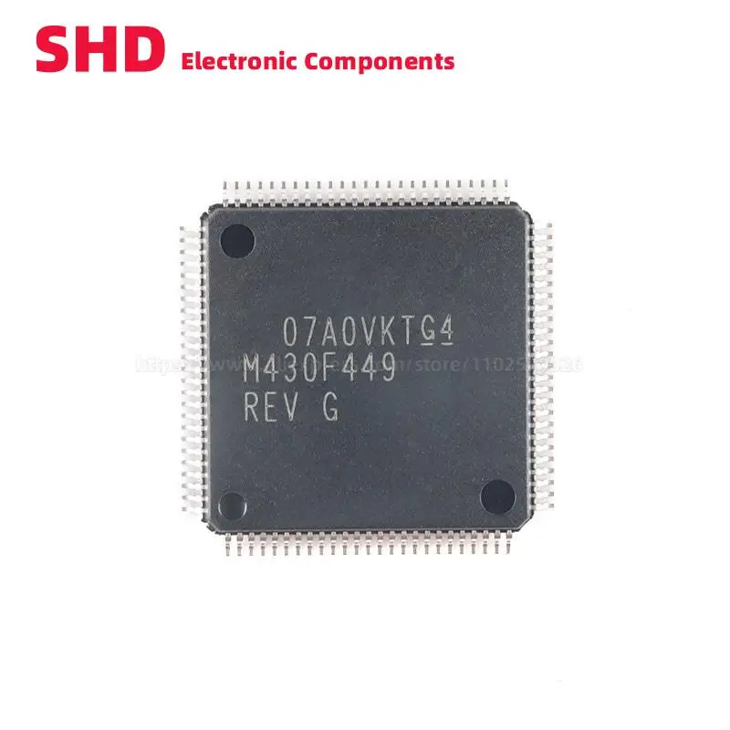 MSP430F449IPZR MSP430F449 M430F449 LQFP-100 16-bit Microcontrollers - MCU 16B Ultra-Lo-Pwr MCU SMD IC