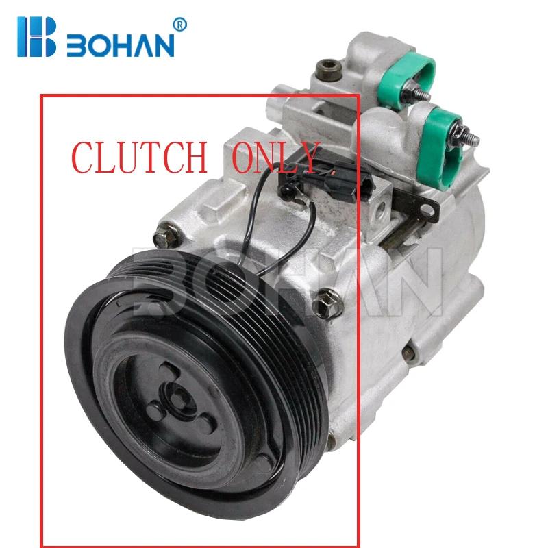 A/C COMPRESSOR CLUTCH for Hyundai Santa Fe 2.7L V6 2001-2006 9770126300 9770139180 CO 10957C BH-CL-362