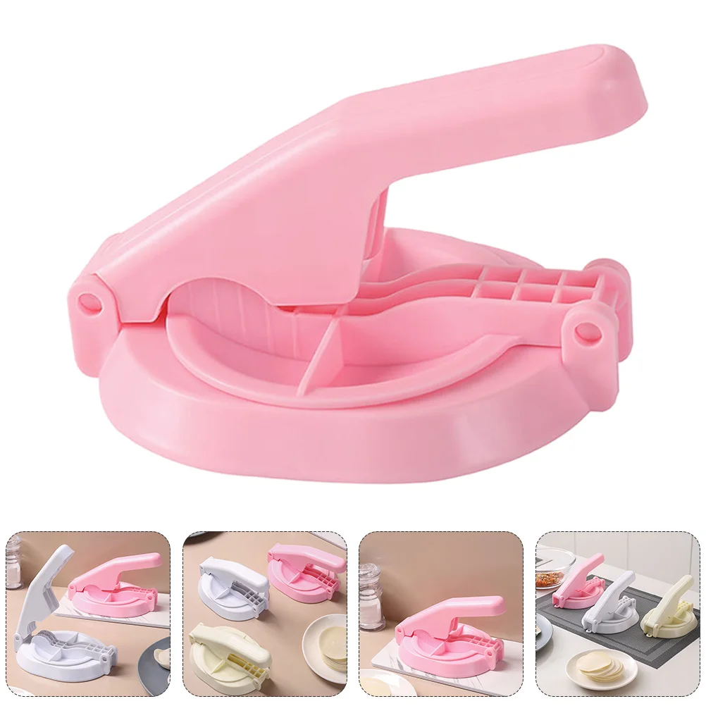 

Dumpling Wrapper Maker Automatic Dough Press Mold for Skin Making Commercial Manual Tool Food Grade Plastic Kitchen