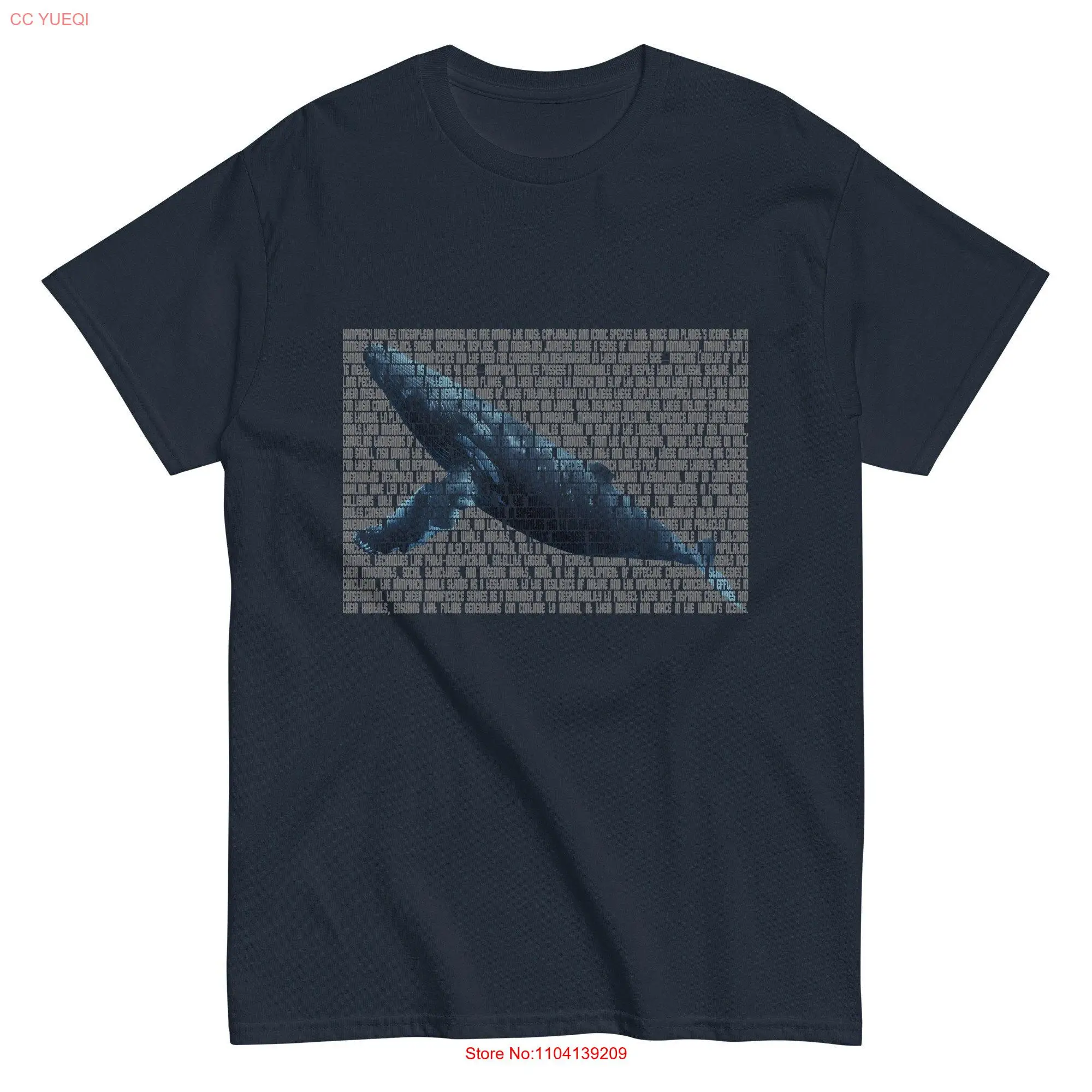 

Endangered humpback whale T Shirt Ocean Animal Lover Inspired Style long or short sleeves