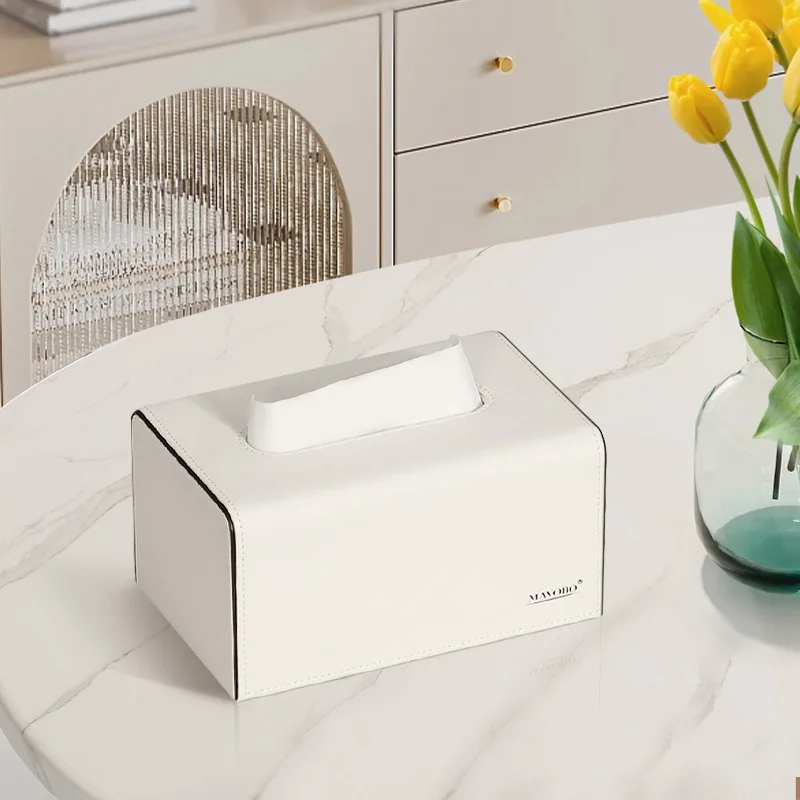 High Quality Luxury European Style Tissue Box,Leather Tissue Storage Box,Hotel Living Room Bathroom Home Decor Tissue Boxes