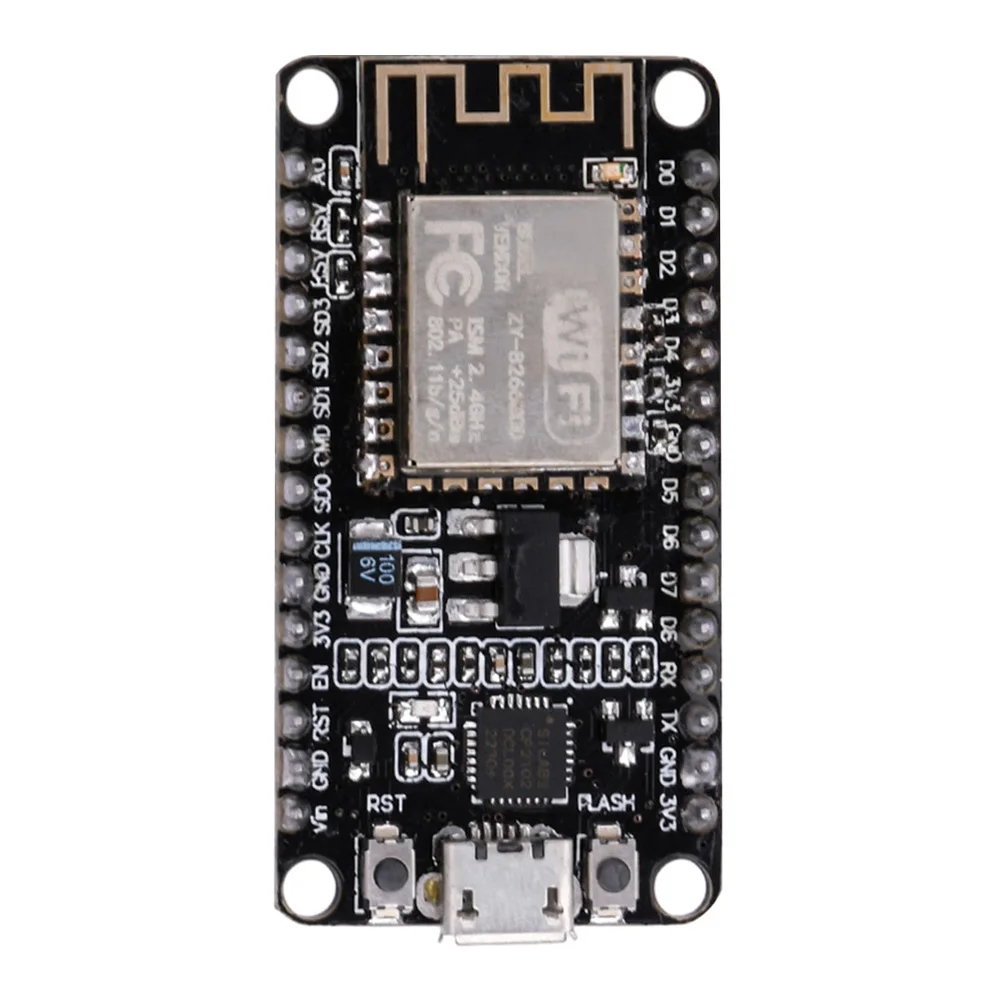 Placa de desenvolvimento sem fio NodeMcu, Módulo Lua WiFi, Internet das Coisas, Baseado ESP8266, ESP-12F, V3, CP2102